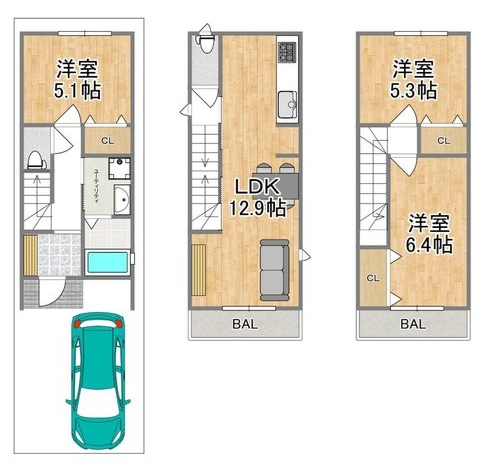 大阪市旭区大宮2丁目